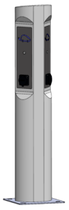 Illustration de la ION 10, borne de recharge électrique